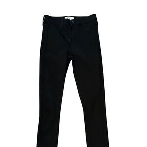Abercrombie & Fitch The Jean Legging High Rise Black  Size 26